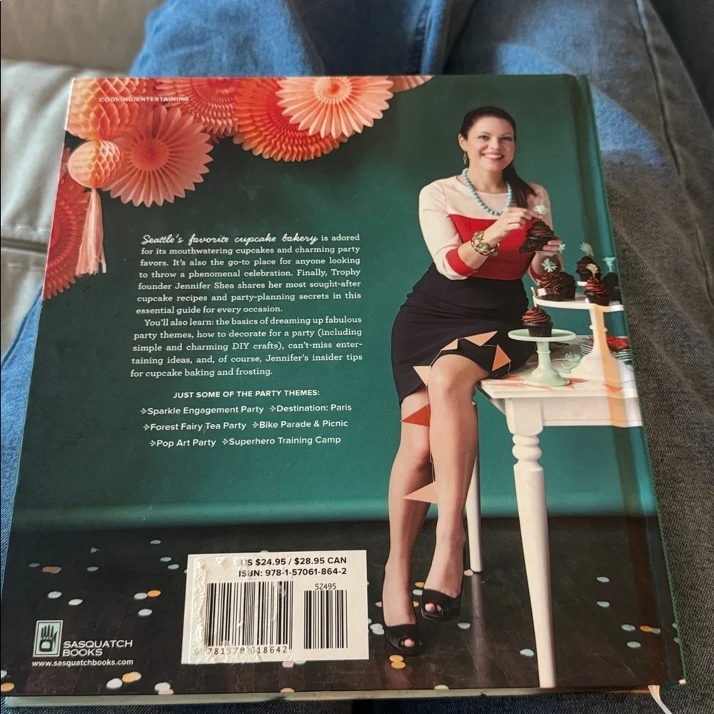 Cupcakes & Parties Fun Party Ideas and Recipes - Jennifer Shea EUC